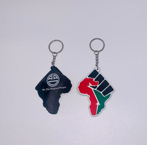 Pan African Fist Keychain