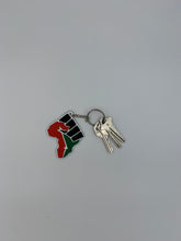 Load image into Gallery viewer, Pan African Fist Keychain